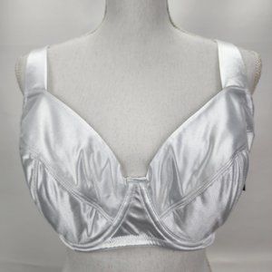 NEW Frederick's of Hollywood 40F VaVa Voom WHT Full Figure Push Up Bra X222-1105